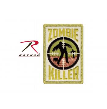 zombie killer, zombie, patches, zombie patch, airsoft patches, hook & loop patches, air soft patches, airsoft, air soft, air-soft, morale patches, morale airsoft patches, rothco airsoft patches, tactical patches, patches, velcro patches, tactical morale patches, 